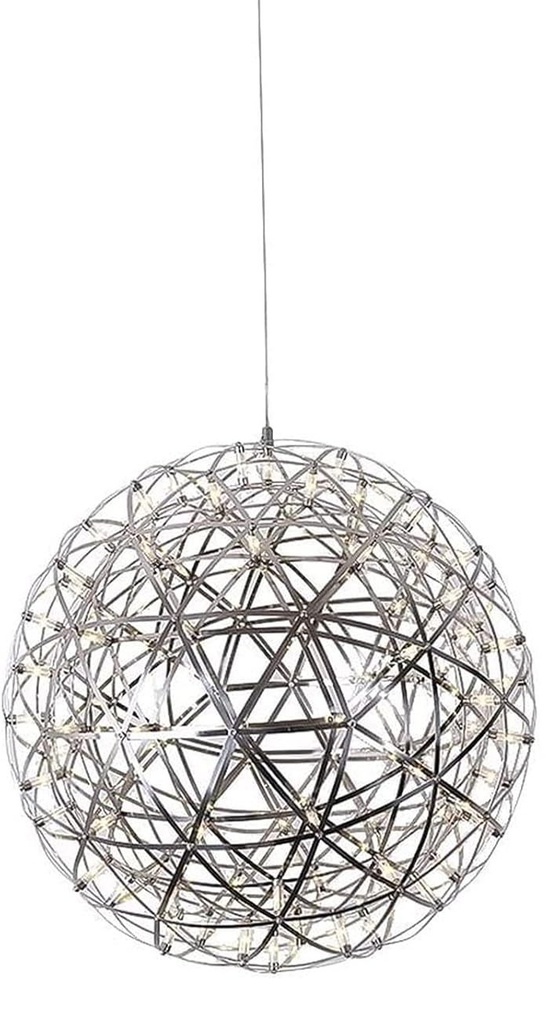 LUSTRE SUSPENDU BOULE LED REF 6537-400 CH