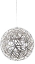 LUSTRE SUSPENDU BOULE LED REF 6537-400 CH