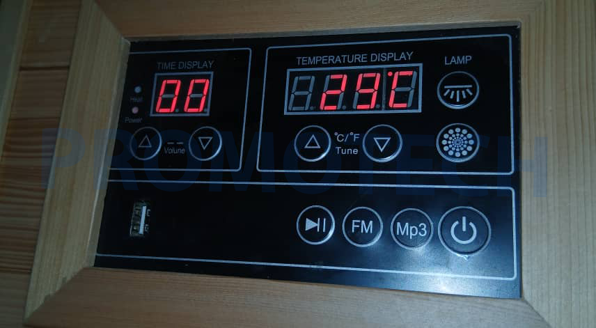 SAUNA TABLEAU DE CONTROLE