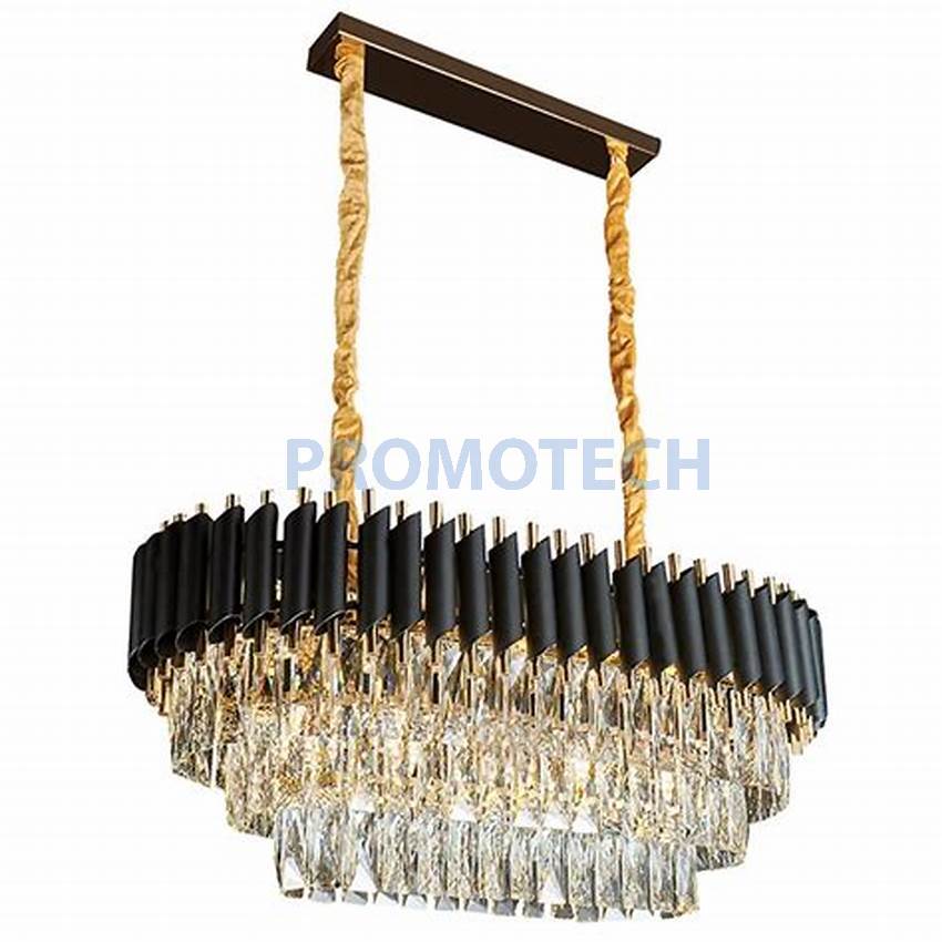 LUSTRE CRISTAL REF 72605/800+350 BK+GD