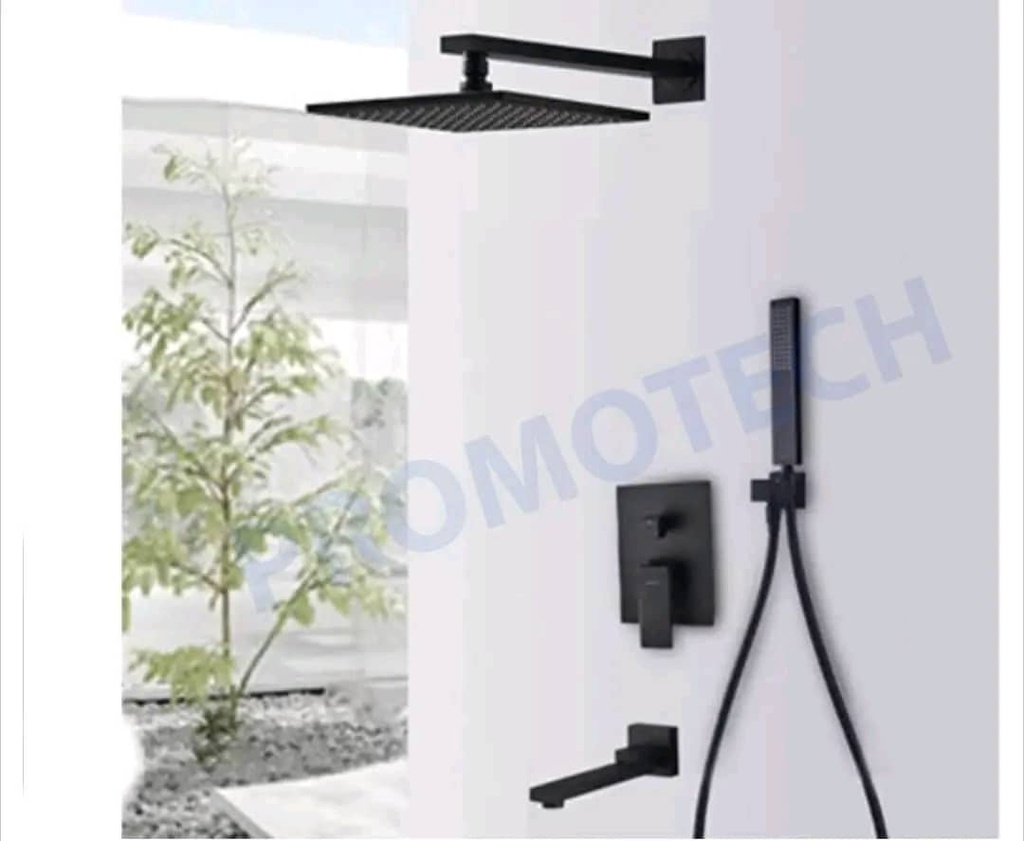 COLONNE DE DOUCHE ENCASTRE BRIMIX 4PCES REF 7744NG-1 GY