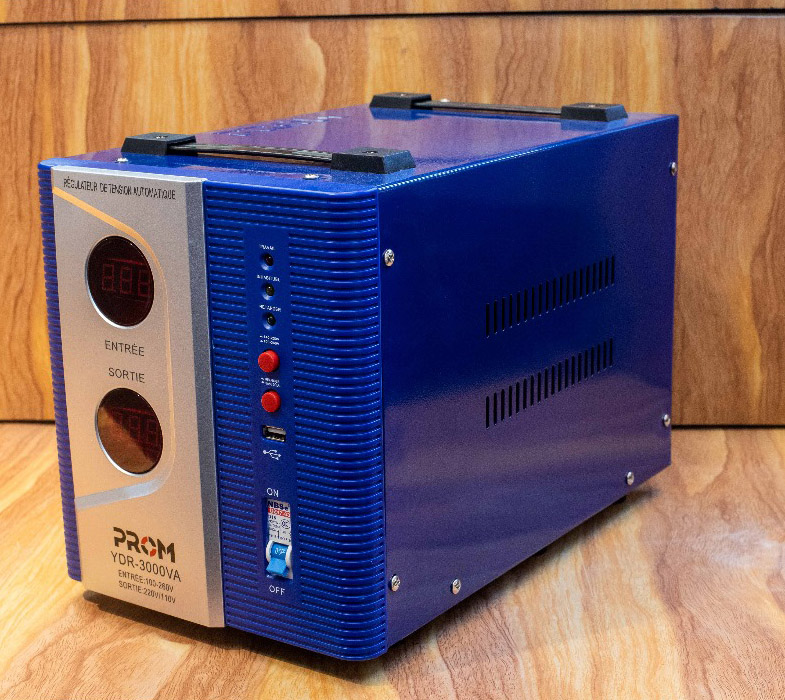 REGULATEUR DE TENSION PROM 3000W REF YDR-3000VA