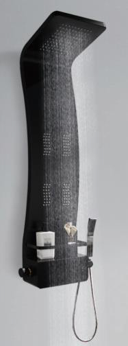 PANNEAU DE DOUCHE REF MT-5624 NOIR